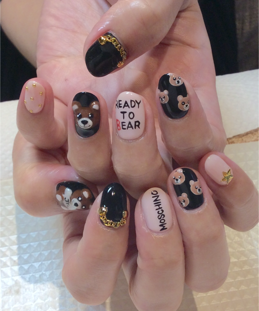 キャラクターネイル｜松山市ネイルサロンピンクべりー