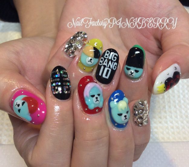 BIGBANGネイル｜松山市ネイルサロンピンクベリー