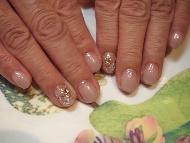 シンプルネイル｜松山市ネイルサロンピンクベリー