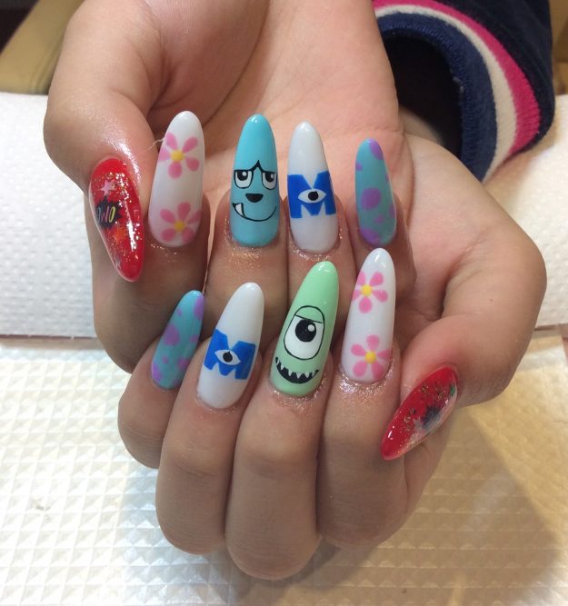 ディズニーネイル｜松山市ネイルサロンピンクベリー