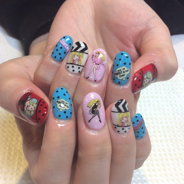 バービーネイル｜松山市ネイルサロンピンクベリー