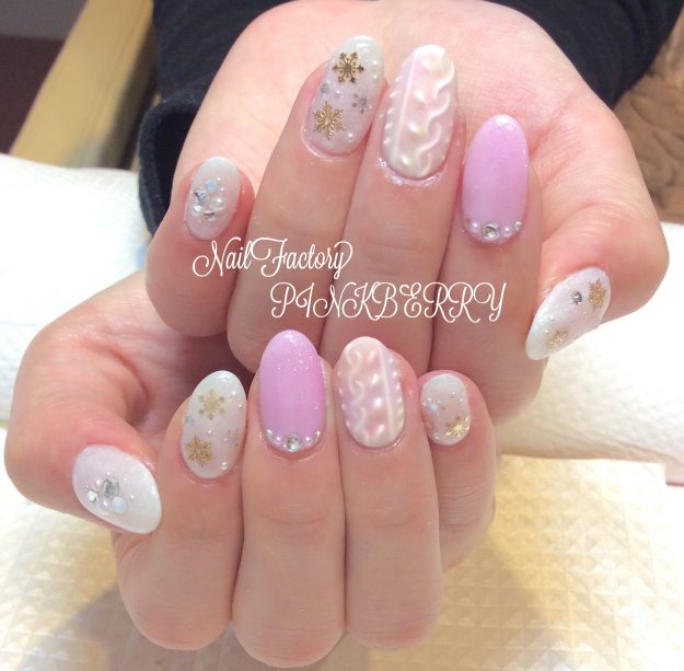 ガーリーネイル｜松山市ネイルサロンピンクベリーンクベリー