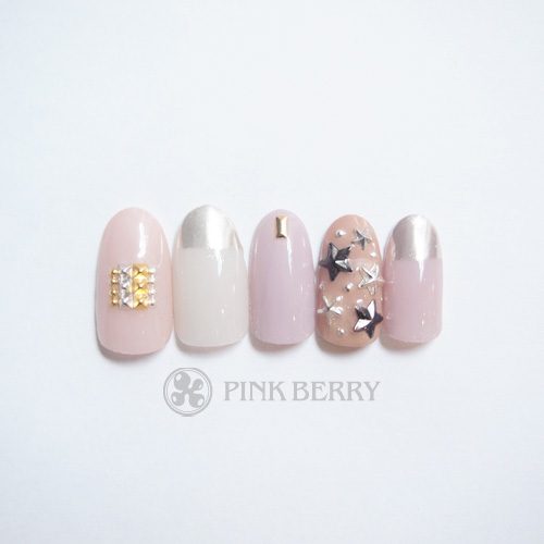 トレンドアートネイTony_StarNail | 松山市ネイルサロンピンクベリー