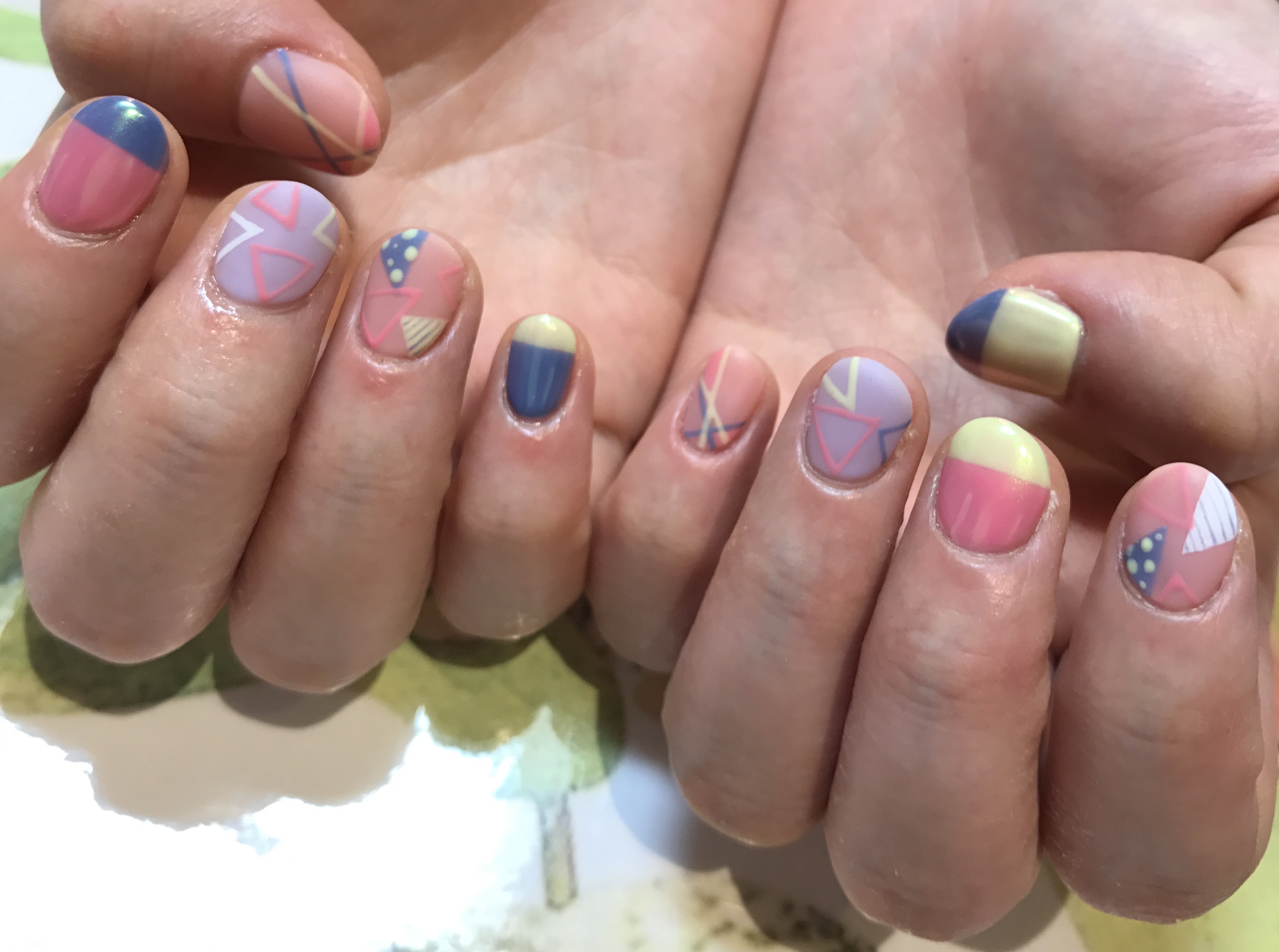 ショートネイル｜松山市ネイルサロンピンクベリー