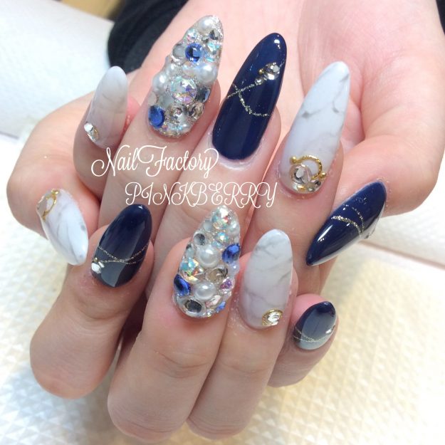 スカルプネイル｜松山市ネイルサロンピンクベリー