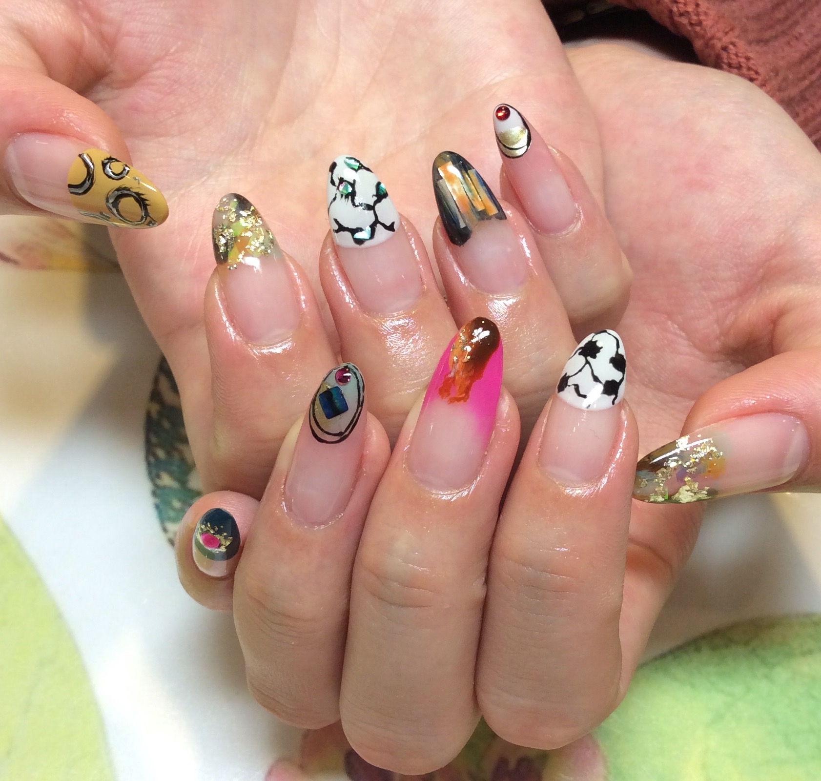 アートネイル｜松山市ネイルサロンピンクベリー