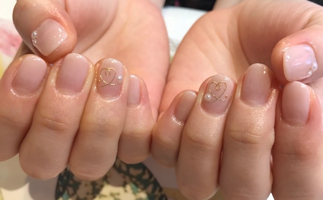 シンプルネイル｜松山市ネイルサロンピンクベリー