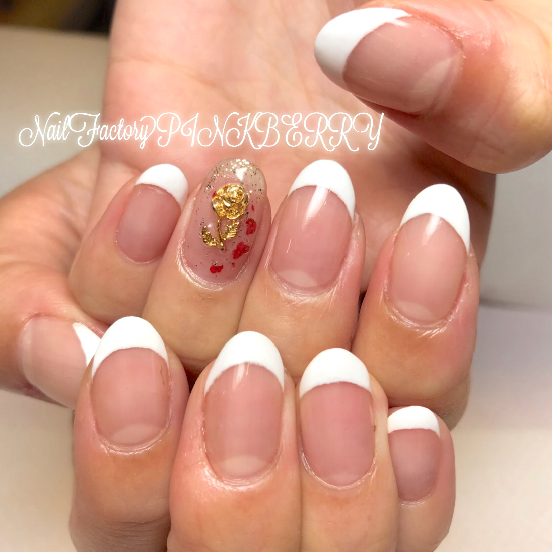 シンプルネイル｜松山市ネイルサロンピンクベリー