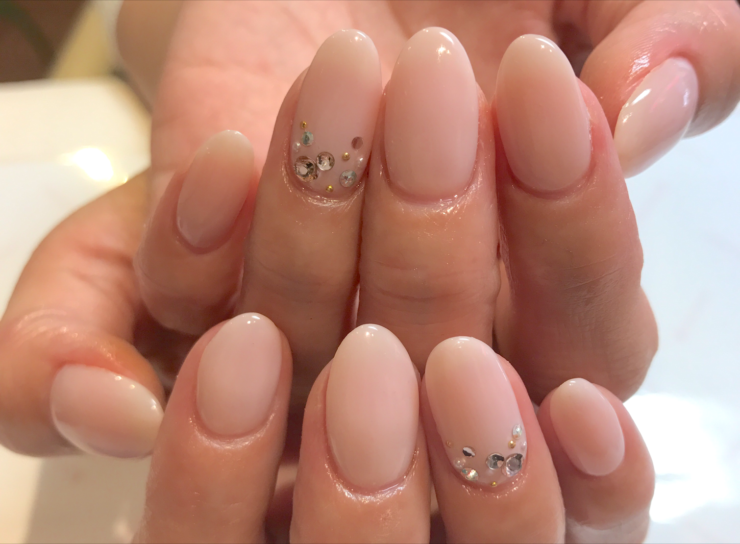 シンプルネイル｜松山市ネイルサロンピンクベリー