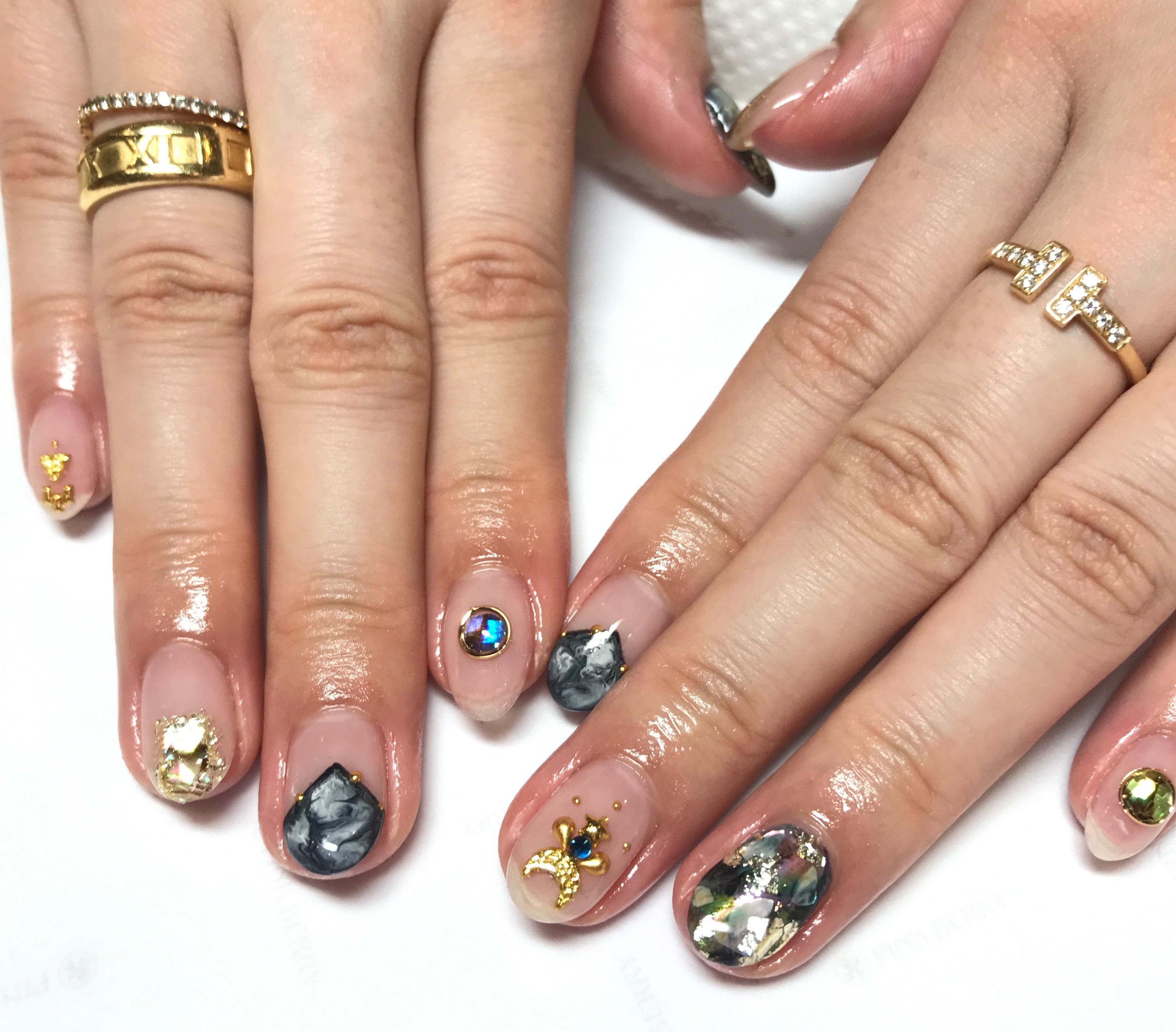 カジュアルネイル｜松山市ネイルサロンピンクベリー