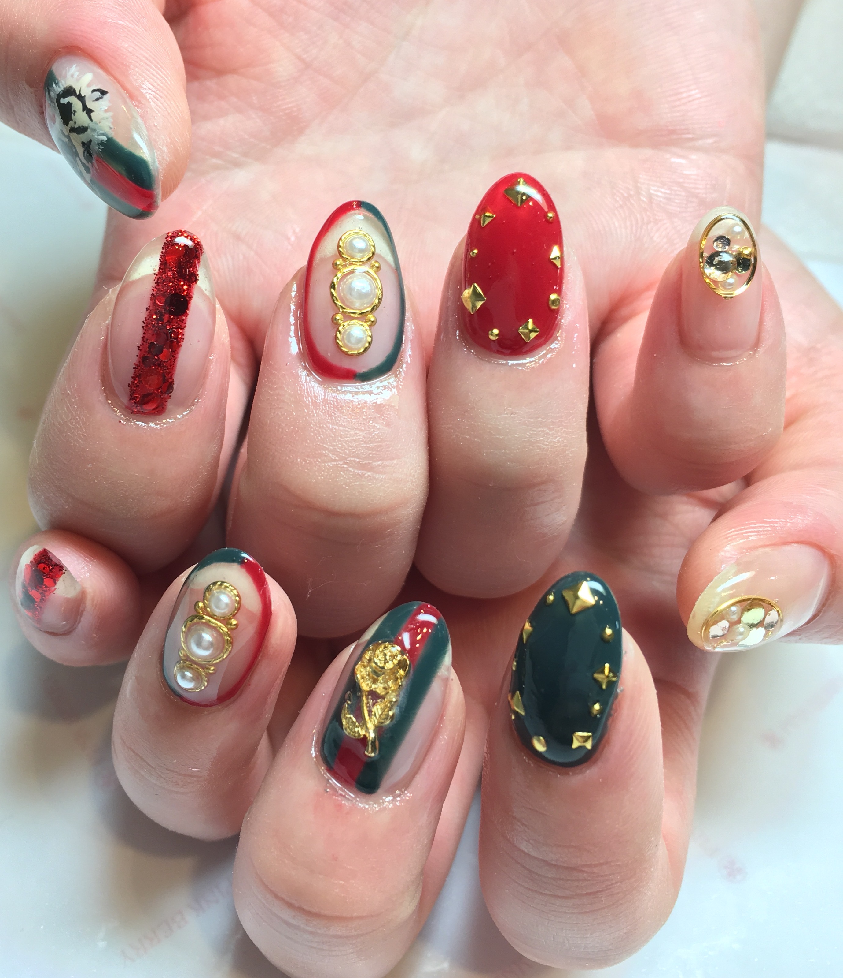 アートネイル｜松山市ネイルサロンピンクベリー