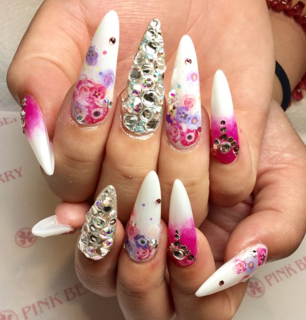 スカルプネイル｜松山市ネイルサロンピンクベリー