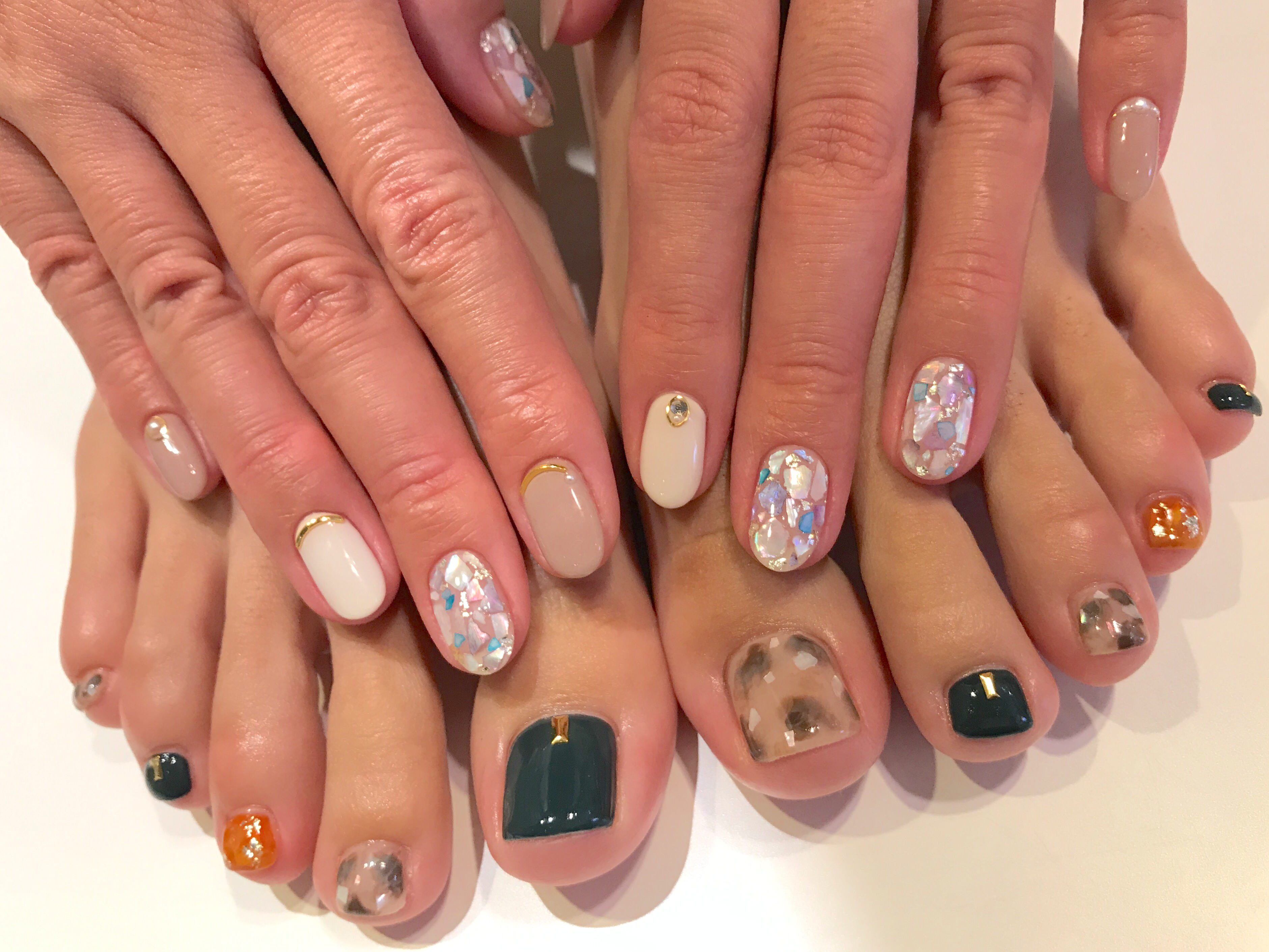 秋ネイル｜松山市ネイルサロンピンクベリー