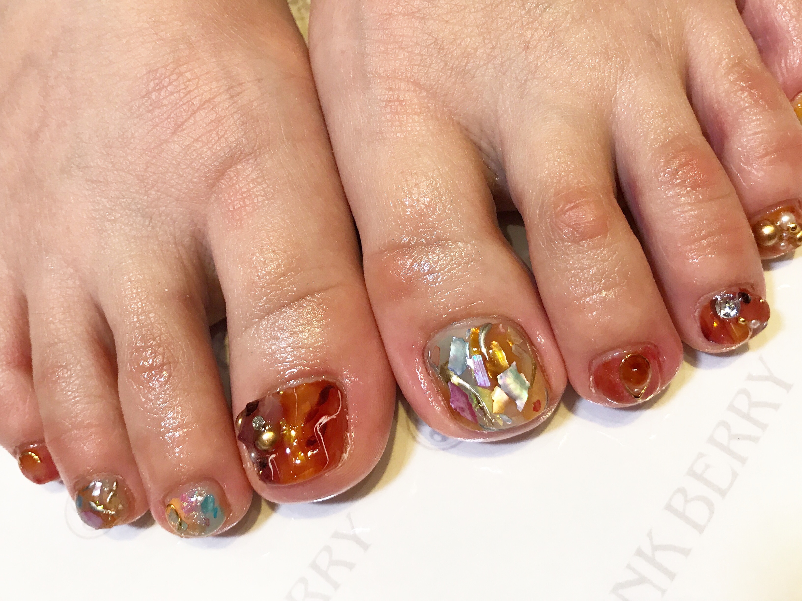 カジュアルネイル｜松山市ネイルサロンピンクベリー