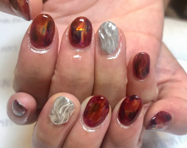 カジュアルネイル｜松山市ネイルサロンピンクベリー