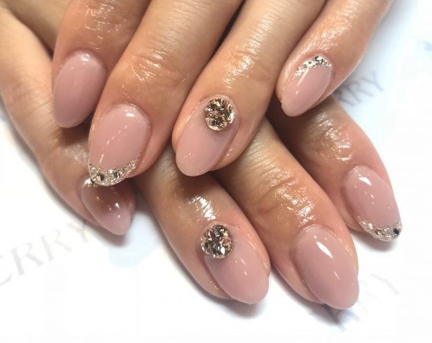 シンプルネイル｜松山市ネイルサロンピンクベリー