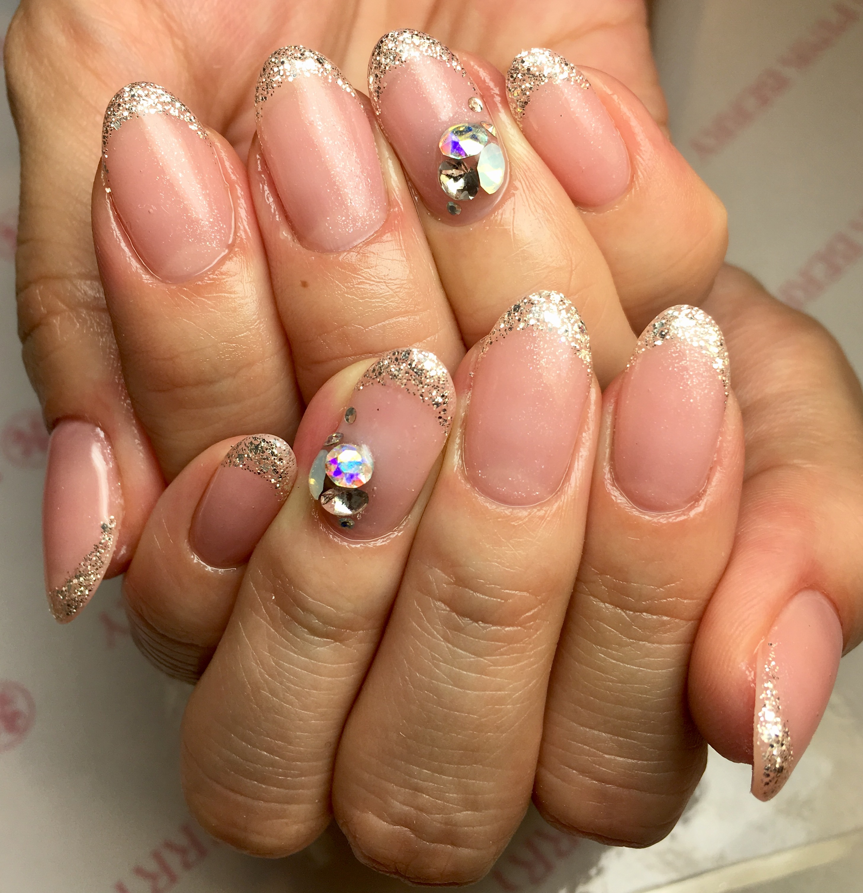 ラメネイル｜松山市ネイルサロンピンクベリー