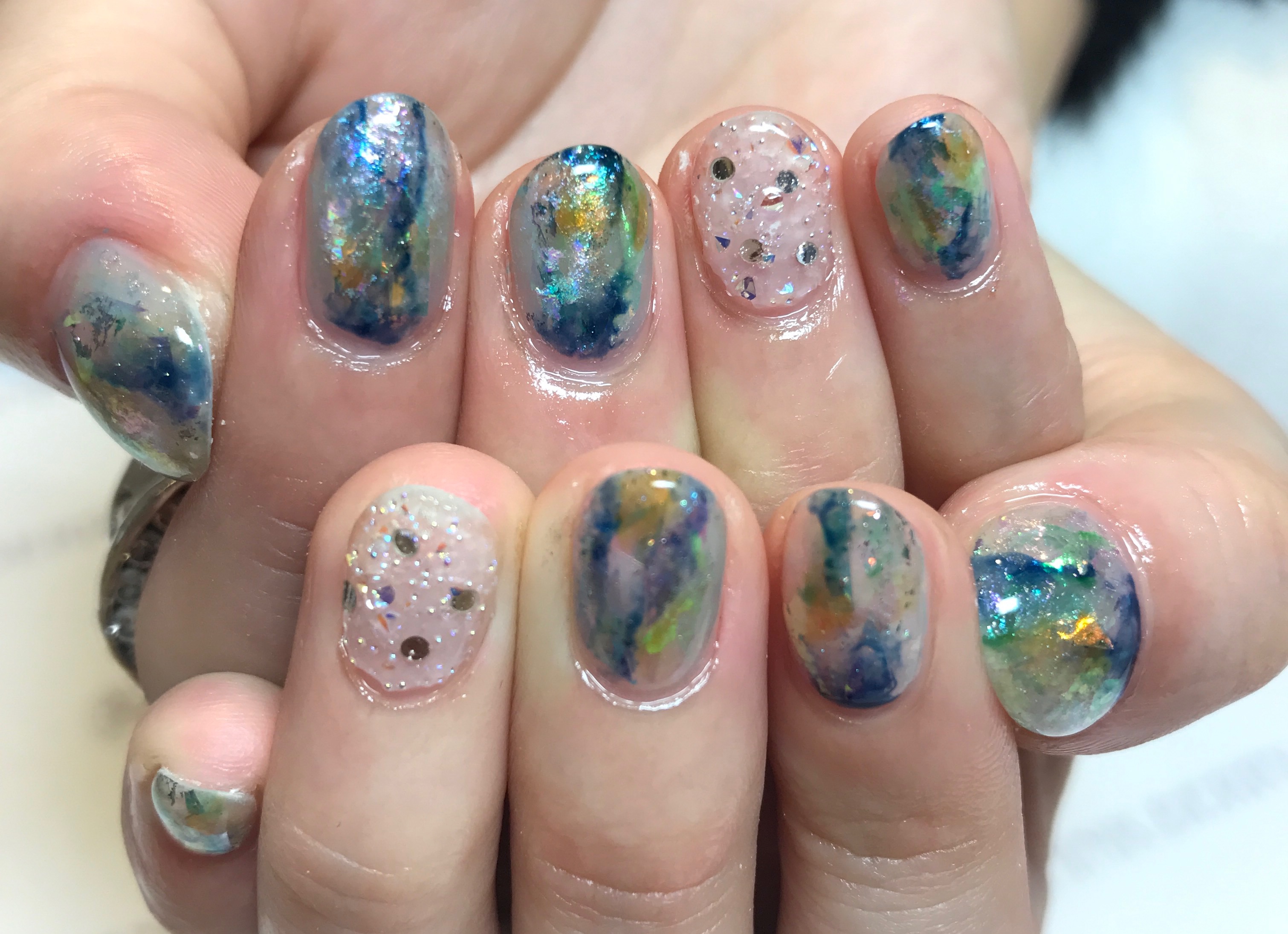 カジュアルネイル｜松山市ネイルサロンピンクベリー