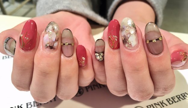 ピンクネイル｜松山市ネイルサロンピンクベリー