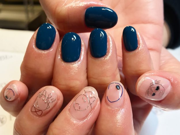 個性派ネイル｜松山市ネイルサロンピンクベリー