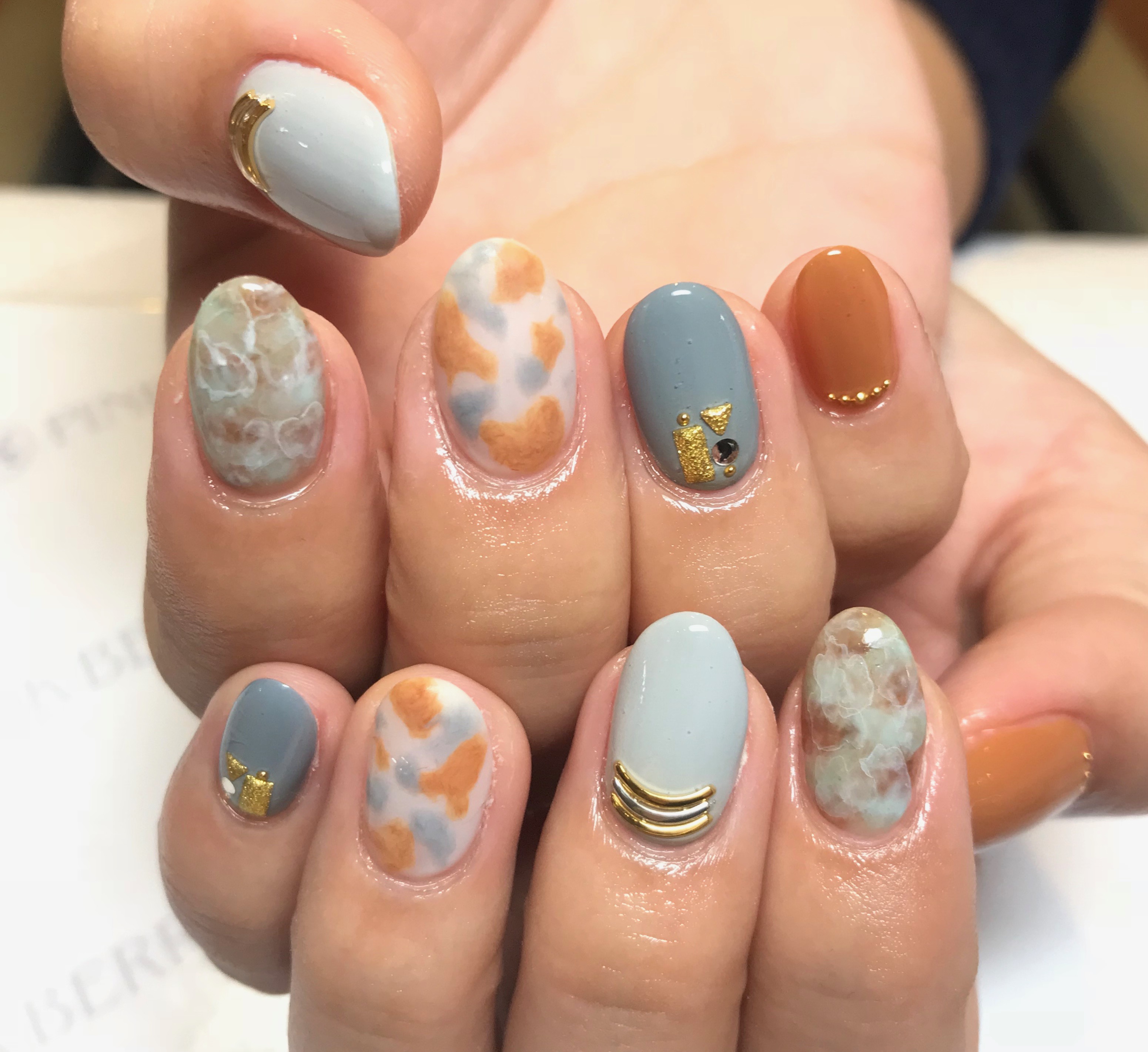 カジュアルネイル｜松山市ネイルサロンピンクベリー