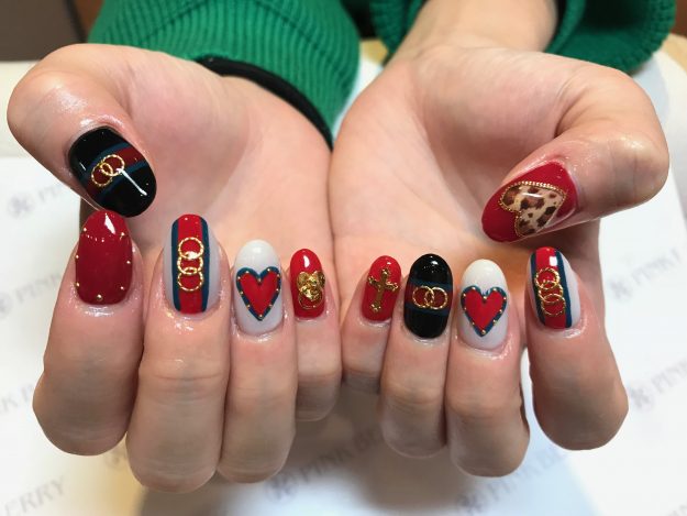 アートネイル｜松山市ネイルサロンピンクベリー