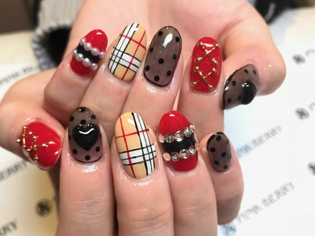 アートネイル｜松山市ネイルサロンピンクベリー