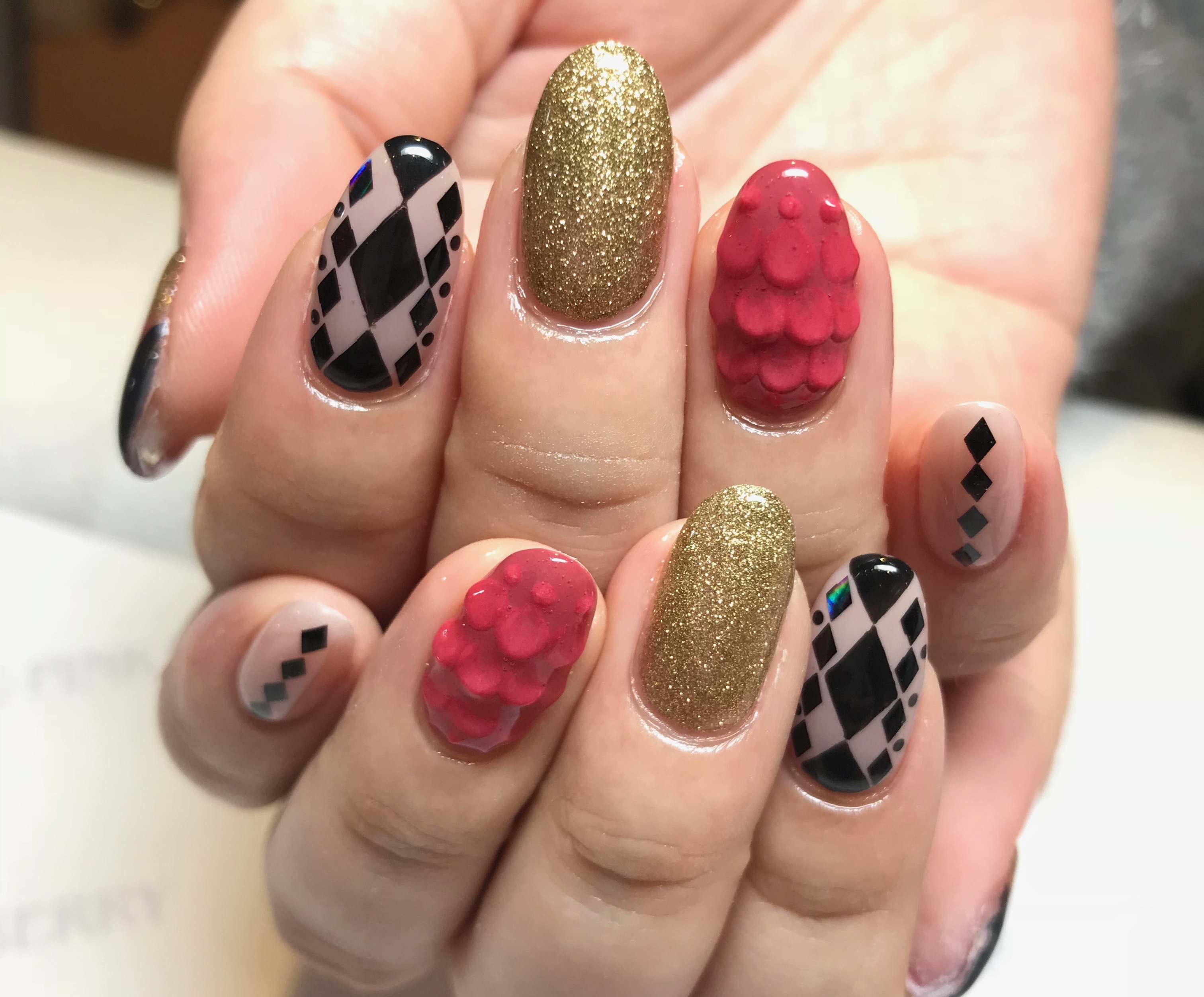 アートネイル｜松山市ネイルサロンピンクベリー