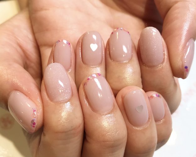 シンプルネイル｜松山市ネイルサロンピンクベリー