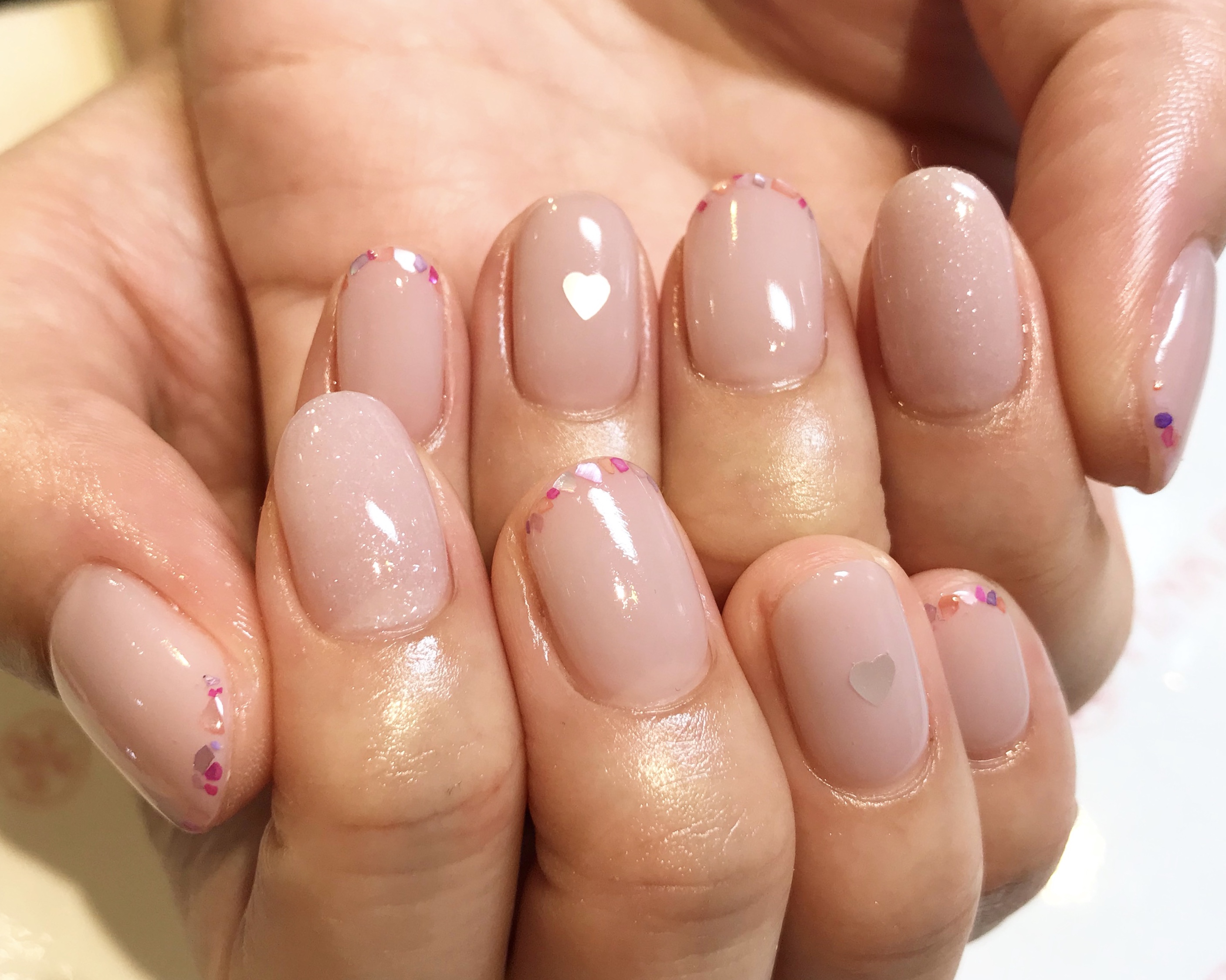 シンプルネイル｜松山市ネイルサロンピンクベリー