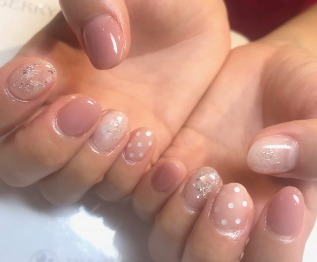 カジュアルネイル｜松山市ネイルサロンピンクベリー