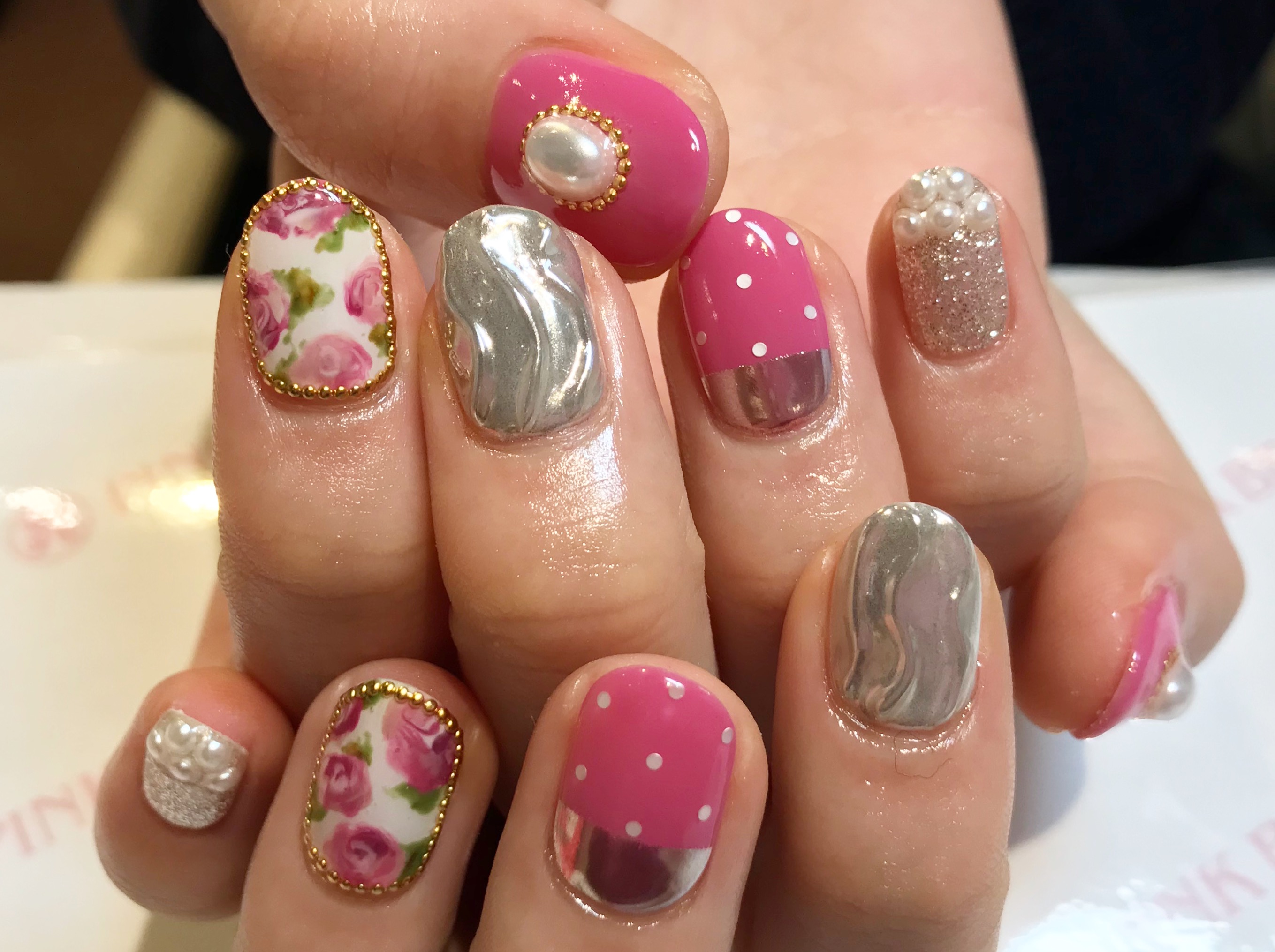 ピンクネイル｜松山市ネイルサロンピンクベリー